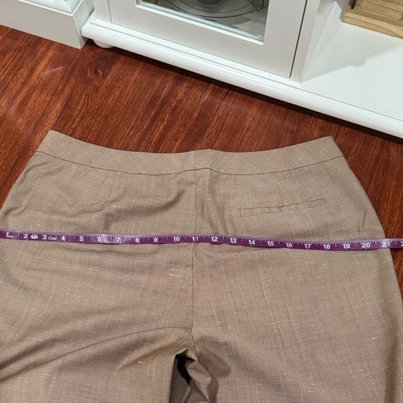 Lafayette 148 New York Tan Wide Leg Pants - Picture 7 of 7